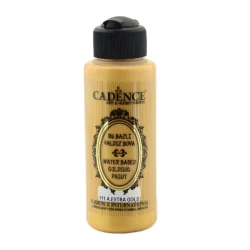 Акриловая краска-металлик Cadence Waterbased Gilding Paint 111 Antique Extra Gold 120 мл