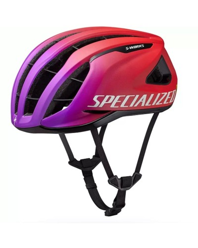 Velosiped dəbilqəsi Specialized-in MIPS SL texnologiyalı, arxa yüngülləşdirmə sistemli və 6D ventilyasiya sistemli, çox yüngül və aerodinamik dizaynlı, başın çevrəsi fərdi uyğunluq təmin edən