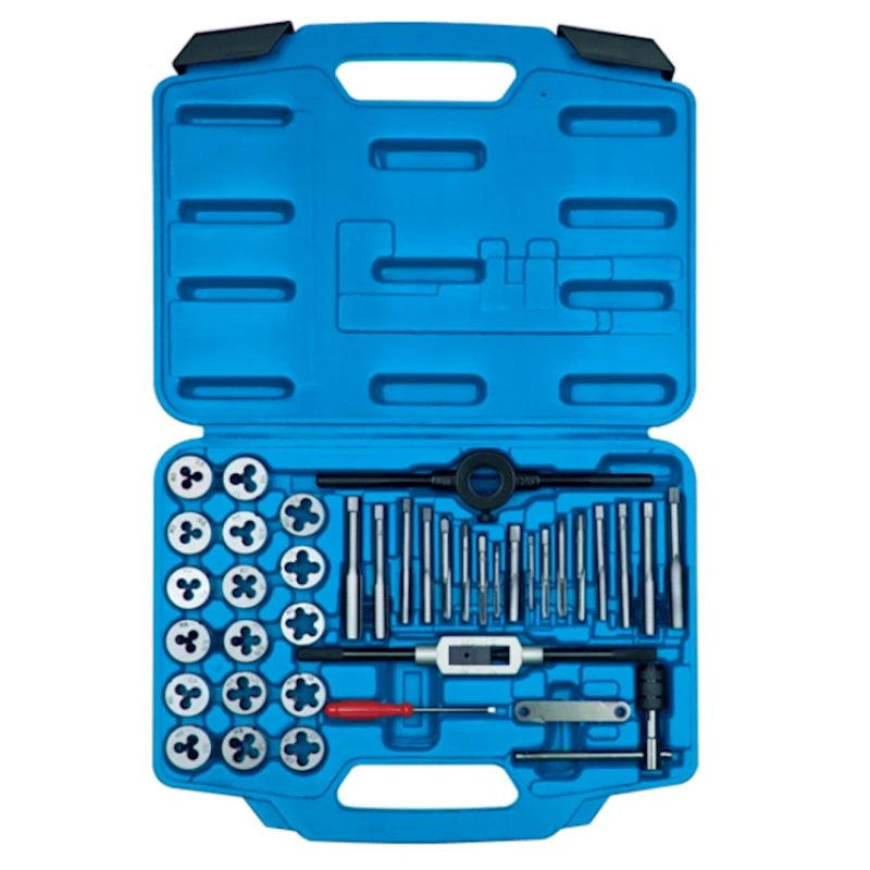 Набор дюймовых метчиков и плашек King Tony 12939SQ1, 39 шт.