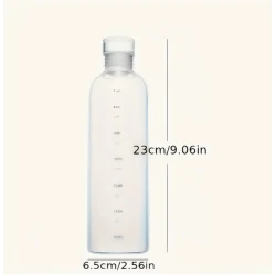 Бутылка для воды iva342, пластик, прозрачный, 500 мл