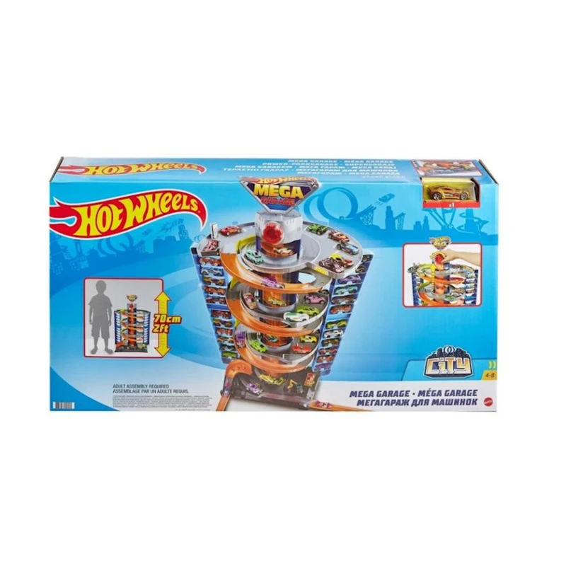 Игровой набор Hot Wheels City GTT95 Мегагараж для машинок, 4-8 лет Игровой набор Hot Wheels City GTT95 Мегагараж для машинок, 4-8 лет