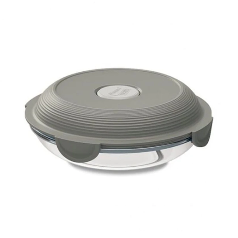 Вакуумный контейнер Maped, полипропилен/стекло, серый, 700 мл Вакуумный контейнер Maped, полипропилен/стекло, серый, 700 мл