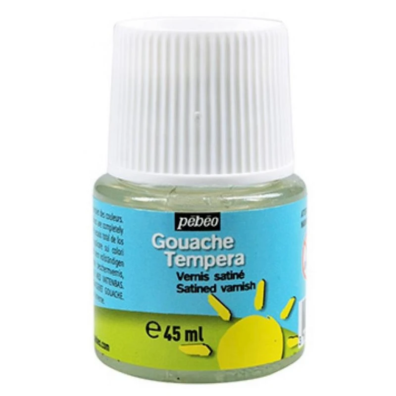 Лак Pebeo Gouache Tempera сатиновый для гуаши, 45 мл Лак Pebeo Gouache Tempera сатиновый для гуаши, 45 мл