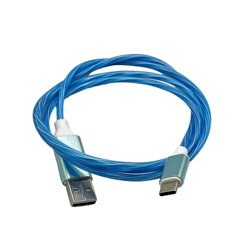 Кабель USB to Type-C 284, 1.18м, голубой