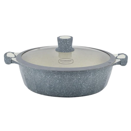 Сотейник Altunsaray, гранит, серый, 28 см Сотейник Altunsaray, гранит, серый, 28 см