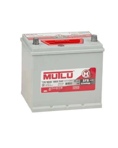 Avtomobil akkumulyatoru Mutlu 6CT-60AH/550A R+ D23.60.052.C