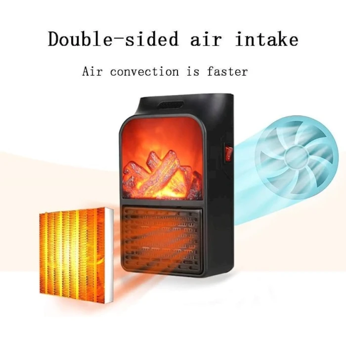 Elektrik kamin Free Standing Portable Electric Fireplace