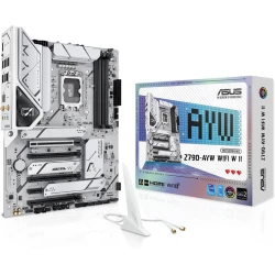 Материнская плата ASUS Z790-AYW WIFI W II Intel Z790 LGA 1700 ATX с интерфейсом PCIe 5.0, thr Материнская плата ASUS Z790-AYW WIFI W II Intel Z790 LGA 1700 ATX с интерфейсом PCIe 5.0, thr