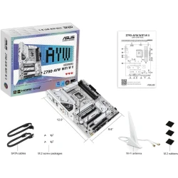 Материнская плата ASUS Z790-AYW WIFI W II Intel Z790 LGA 1700 ATX с интерфейсом PCIe 5.0, thr Материнская плата ASUS Z790-AYW WIFI W II Intel Z790 LGA 1700 ATX с интерфейсом PCIe 5.0, thr