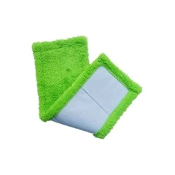 Lif süpürgə üçün əski-taxma Polikur Microfiber, mikrofibra, yaşıl, 50 sm