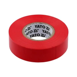 Изолента ПВХ Yato YT-8166, красная, 20 м, 0.13x19 мм
