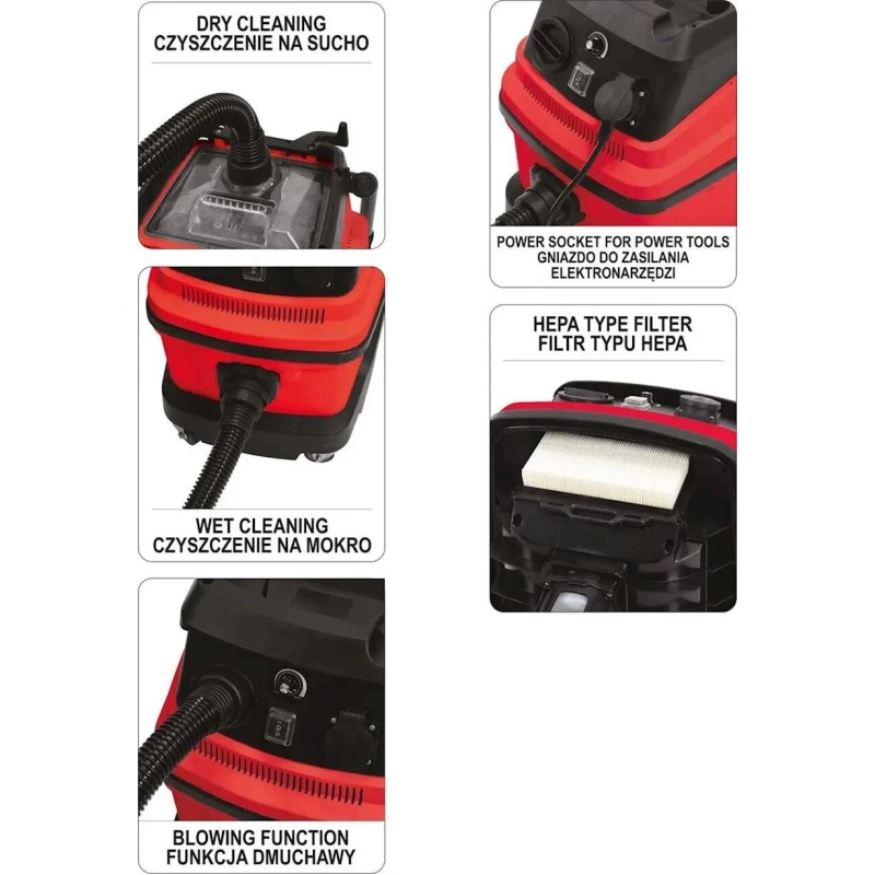 Пылесос Yato YT-85715 Пылесос Yato YT-85715