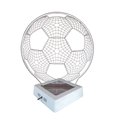 3D ночник cty01, стекло/железо, зеленый, 24х20 см 3D ночник cty01, стекло/железо, зеленый, 24х20 см