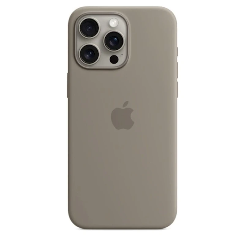 Чехол Apple Silicone Case with MagSafe A3126 для iPhone 15 Pro Max Clay (MT1Q3ZM/A)