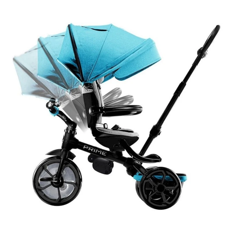 Детский трехколесный велосипед Qplay Prime T561-5 Голубой Детский трехколесный велосипед Qplay Prime T561-5 Голубой