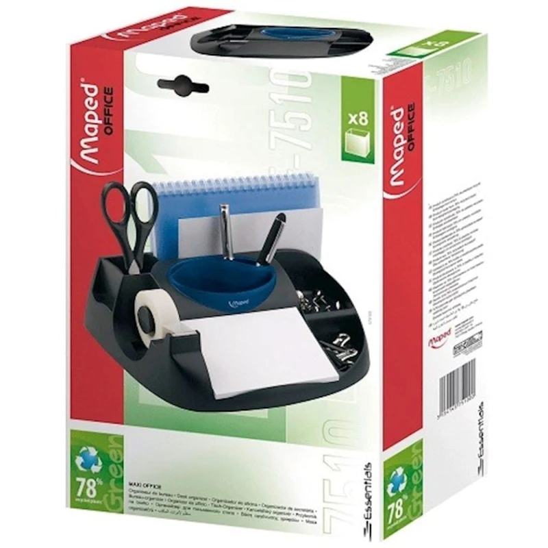 Настольный органайзер Maped E-7510, черный Настольный органайзер Maped E-7510, черный