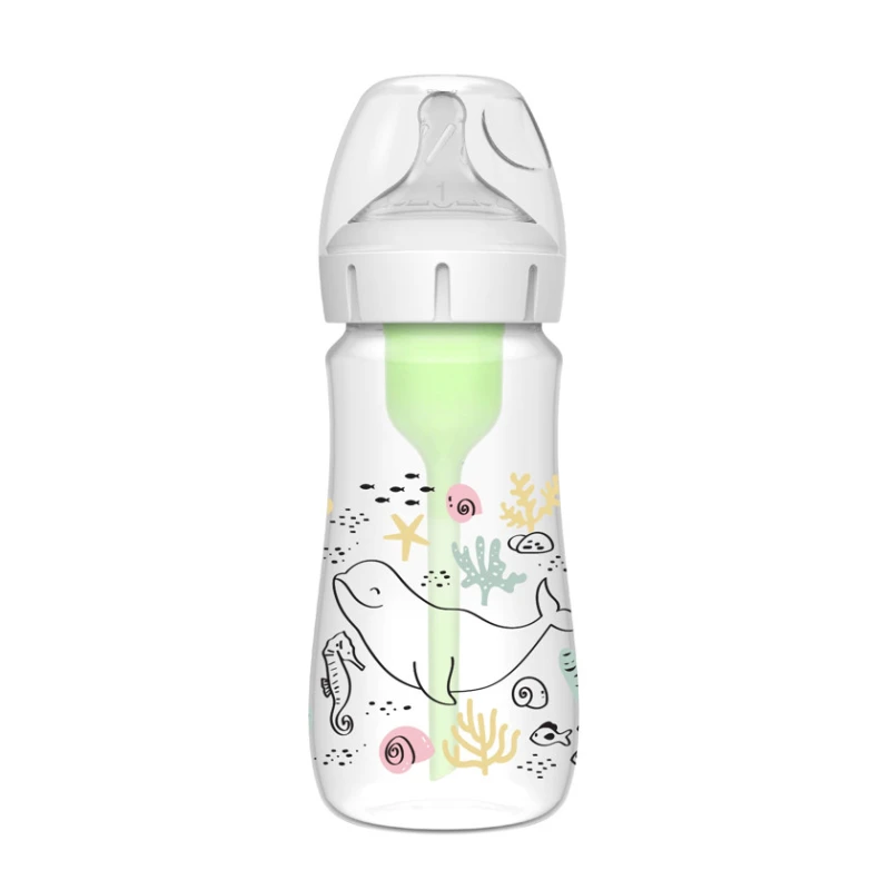 Бутылка для кормления Dr.Brown's Options+ Anti Colic, полипропилен, 0-3 месяцев, 270 мл