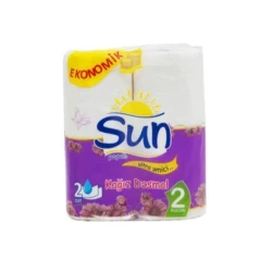 Бумажные кухонные полотенца Sun Ultra, 2 рулона, 2 слойный, белый Бумажные кухонные полотенца Sun Ultra, 2 рулона, 2 слойный, белый