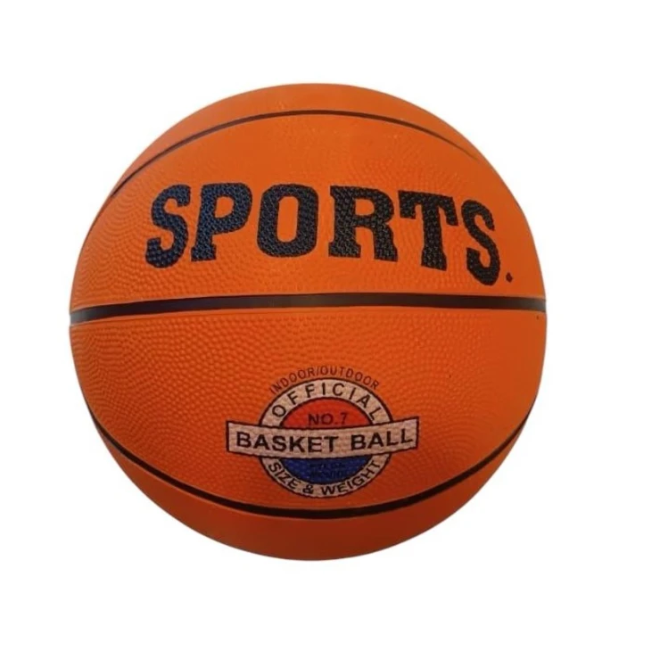 Баскетбольный мяч Sports, размер 7, оранжевый