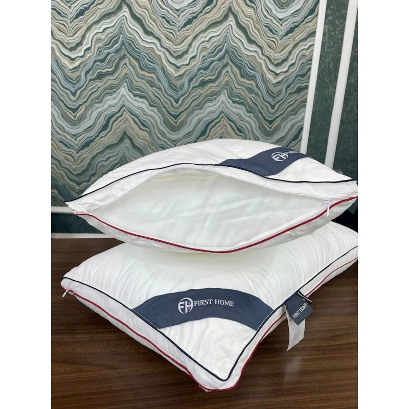 Yuxu yastığı First Home SHA-0000539, 50х70 sm, pambıq/bambuk, ağ Yuxu yastığı First Home SHA-0000539, 50х70 sm, pambıq/bambuk, ağ