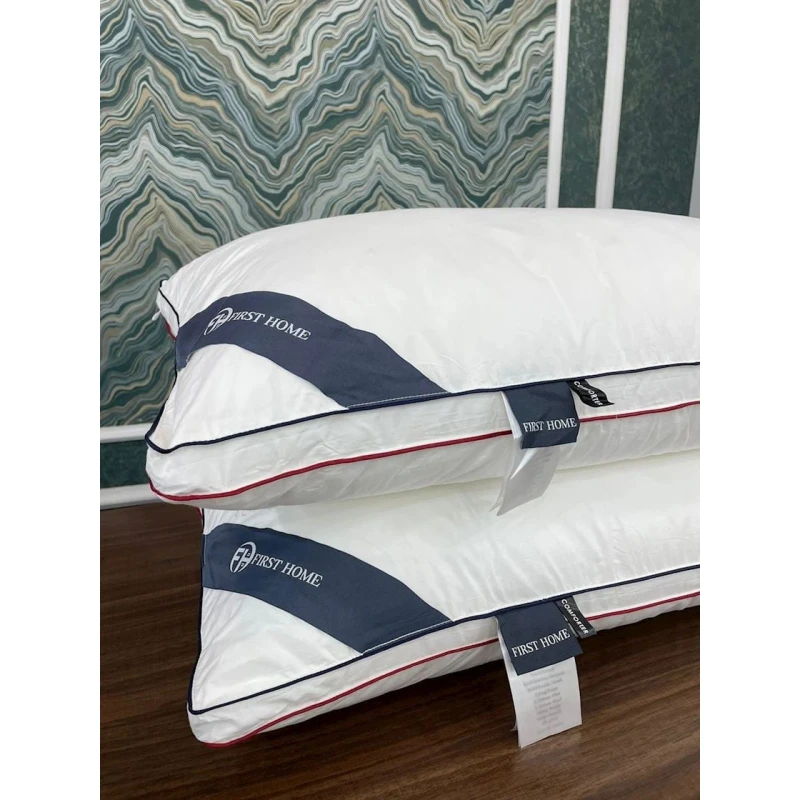 Yuxu yastığı First Home SHA-0000539, 50х70 sm, pambıq/bambuk, ağ Yuxu yastığı First Home SHA-0000539, 50х70 sm, pambıq/bambuk, ağ