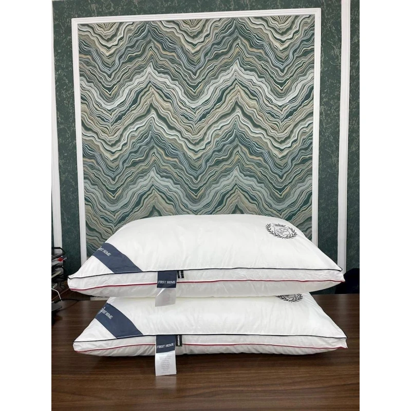 Yuxu yastığı First Home SHA-0000539, 50х70 sm, pambıq/bambuk, ağ Yuxu yastığı First Home SHA-0000539, 50х70 sm, pambıq/bambuk, ağ