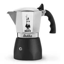 Кофеварка гейзерная Bialetti Brikka New черная, 4 чашки, 190 мл Кофеварка гейзерная Bialetti Brikka New черная, 4 чашки, 190 мл