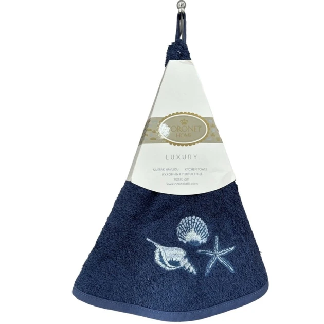 Кухонное полотенце Coronet Home HT_2110000003227, синее, 70х70 см Кухонное полотенце Coronet Home HT_2110000003227, синее, 70х70 см