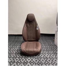 Avtomobil üçün çexol nabuk və deri, coffe - avto839
