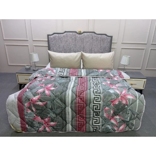 Одеяло MM tekstil MM-110, 195×215 см, двуспальное, зимнее, разноцветное Одеяло MM tekstil MM-110, 195×215 см, двуспальное, зимнее, разноцветное