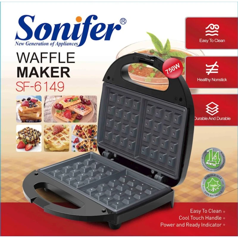 Вафельница Sonifer SF-6149 Вафельница Sonifer SF-6149