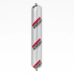 Силиконовый герметик Soudal Silirub WS Weatherseal, черный, 600 мл