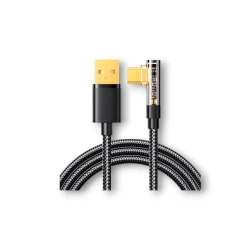 Kabel USB Jomol S-O27AUC-6 Type-C, 1 m, qara