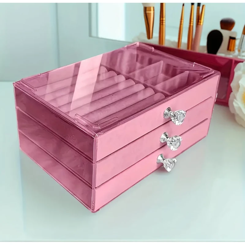 Органайзер для украшений Box 0211, розовый