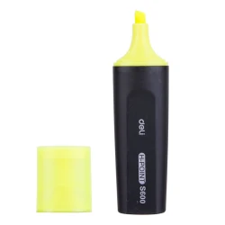 Маркер текстовыделитель Deli H-POINT желтый