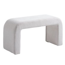 Skamya Jysk Tuen, mebel faner, ağ, 90x45 sm