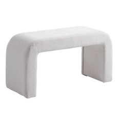 Skamya Jysk Tuen, mebel faner, ağ, 90x45 sm