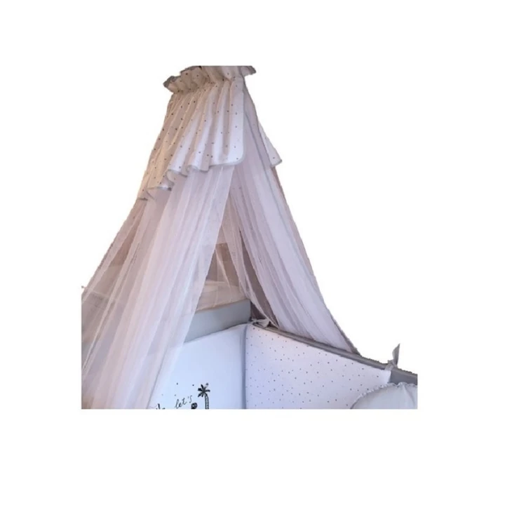 Навес для детской кроватки Funna baby Paris Dino, 5 м, голубой Навес для детской кроватки Funna baby Paris Dino, 5 м, голубой