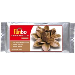 Keramik pasta Funbo, qəhvəyi, 1000 q