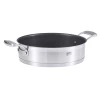 Сотейник Gipfel Prestige, 24 см, 2.9 л, нержавеющая сталь, серебристый