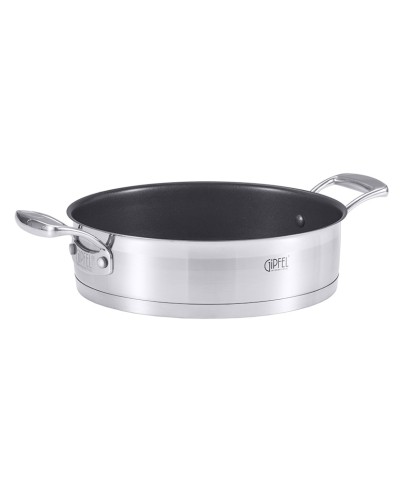 Böyük tava Gipfel Prestige, 24 sm, 2.9 l, paslanmayan polad, gümüşü