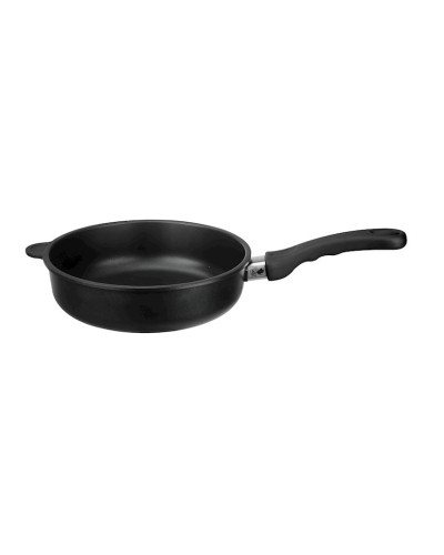 Tava Leggno Black Premium BLK2200TD20, 20 sm, çuqun, qara