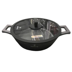 Сотейник Berllong, гранит, черная, 28 см Сотейник Berllong, гранит, черная, 28 см