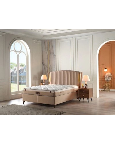 Ortopedik döşək Istikbal Active Life Bronze S, 120 x 200 x 26 sm, ağ