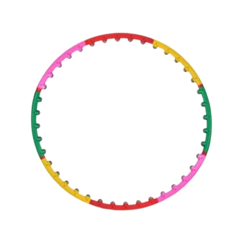 Массажный обруч Hula Hoop Massage Hoop унисекс, 98 см, разноцветный Массажный обруч Hula Hoop Massage Hoop унисекс, 98 см, разноцветный