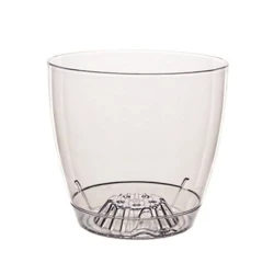 Горшок Atay 1.6 л, пластик, прозрачный