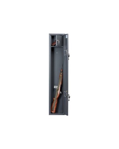 Silah seyfi Aiko Çirok-1318 EL, elektron kodlu kilid və açar ilə, qrafit, 1300x263x183 mm