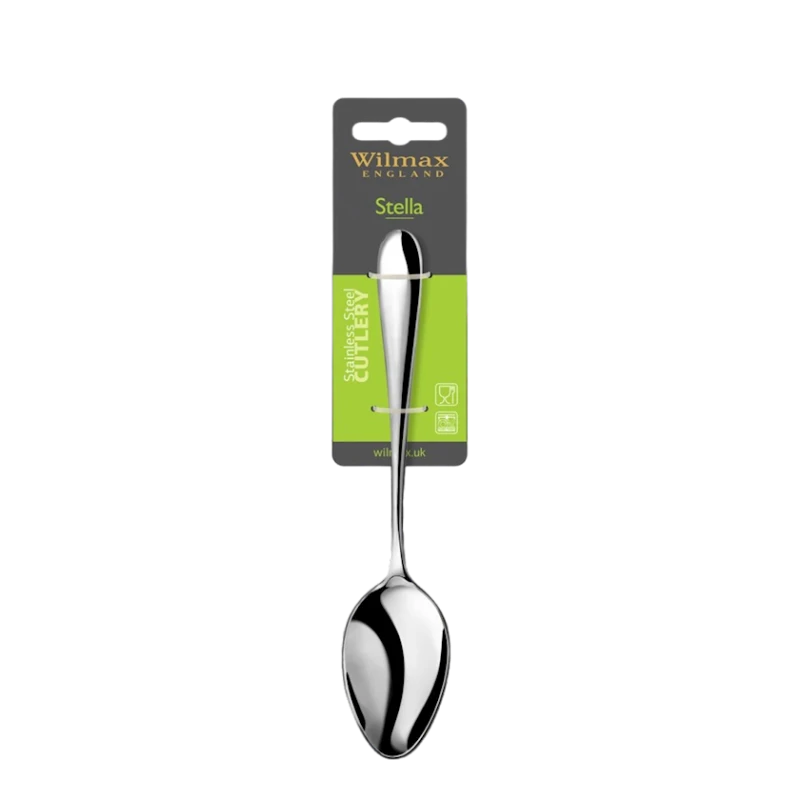 Сервировочная ложка Wilmax WL‑999112, 23.5 см, нержавеющая сталь, серебристый