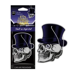 Автомобильный ароматизатор Aroma Car Dia De Los Muertos Skull in a High Hat
