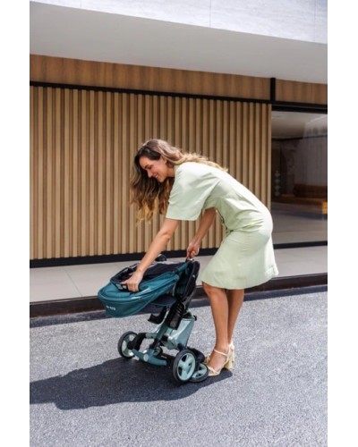 Uşaq arabası Micro Baby Cruiser 360, açıq yaşıl